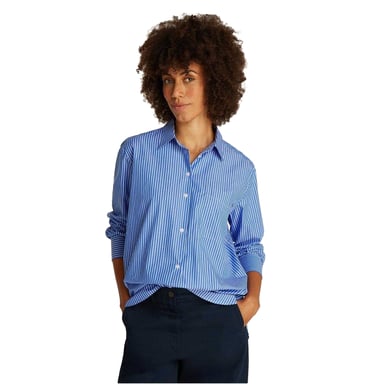 Tommy Hilfiger - Hemd für Damen, leger, Langärmlig (Blau)