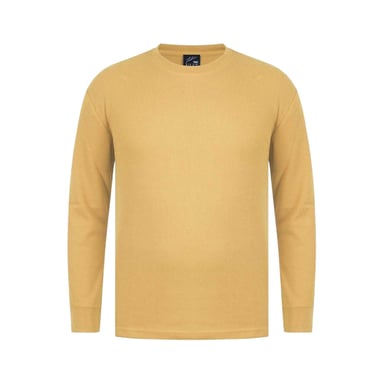 Fabric - T-Shirt für Herren, Langärmlig (Gold)