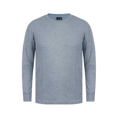 Fabric - T-Shirt für Herren, Langärmlig (Grau)
