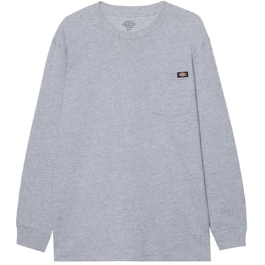 Dickies - "Luray" T-Shirt Tasche für Herren Langärmlig (Holzkohle)