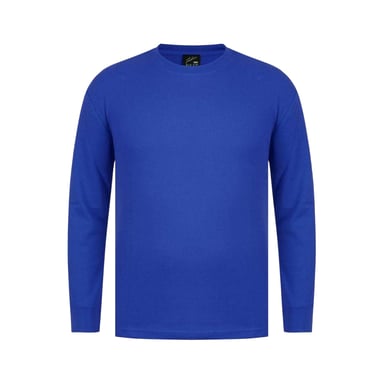 Fabric - T-Shirt für Herren, Langärmlig (Blau)