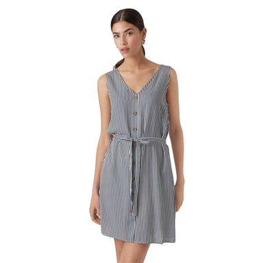 Vero Moda - Minikleid für Damen, A-Linie (Schneeweiß (Farbe))