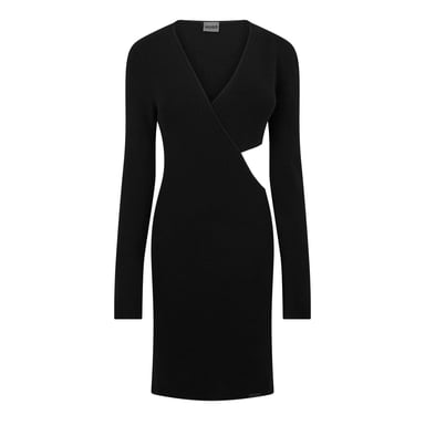 Hugo - "Skelletty" Minikleid für Damen, Langärmlig (Schwarz)