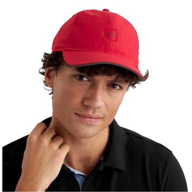 Calvin Klein - Baseball-Mütze für Herren (Kardinal-Rot)