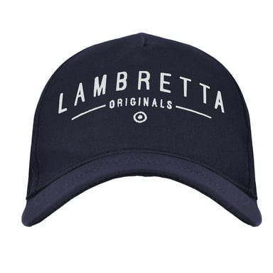 Lambretta - "Originals" Baseball-Mütze, Baumwollmischung (Marine)