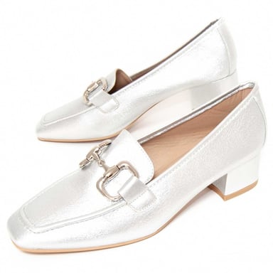 Montevita Mokassin Luxurym Silber