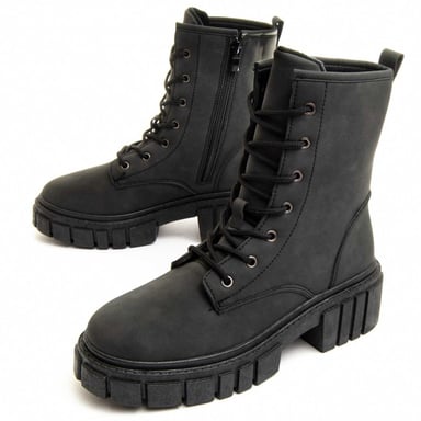 Montevita Plateau-Stiefel Militär Schwarz