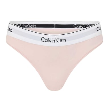 Calvin Klein - Thong für Damen, Baumwollmischung (leuchtendes Pink)
