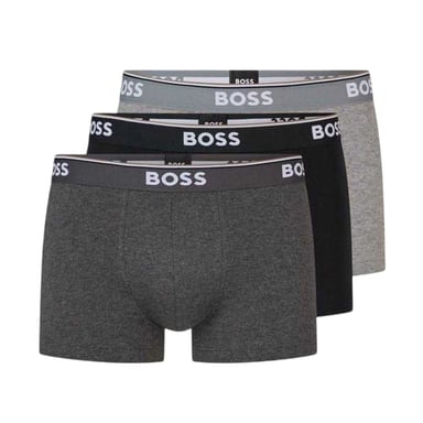 Boss - "Bodywear" Boxershorts für Herren (3er-Pack) (Grau/Schwarz)