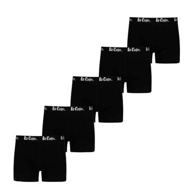 Lee Cooper - "Cooper Essential" Boxershorts für Herren (5er-Pack) (Schwarz)