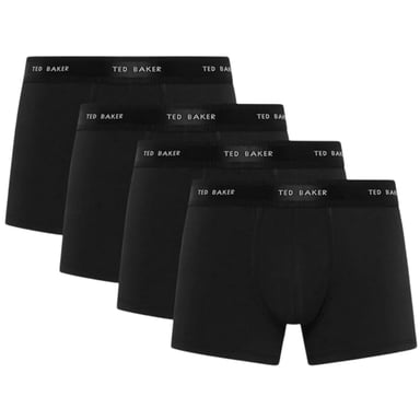 Ted Baker - Boxershorts für Herren (4er-Pack) (Schwarz)