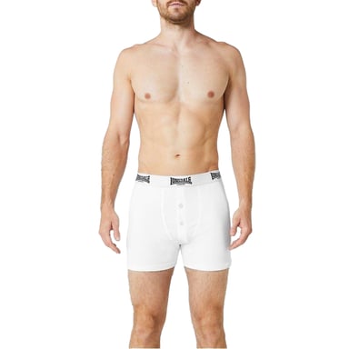 Lonsdale - Boxershorts für Herren (2er-Pack) (Weiß)