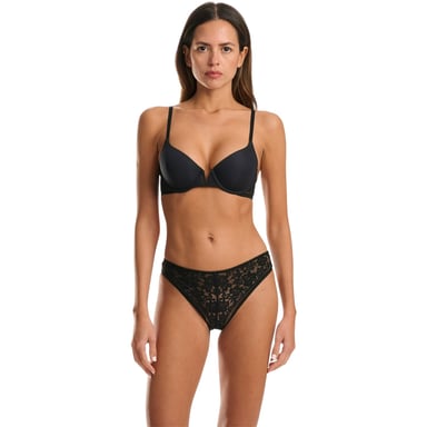 Wolford - Bikinihöschen für Damen, Mittlere Bundhöhe (Schwarz)