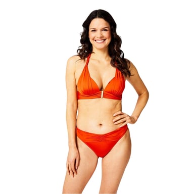 Biba - "Venetian" Bikinihöschen für Damen (Dunkel Orange)