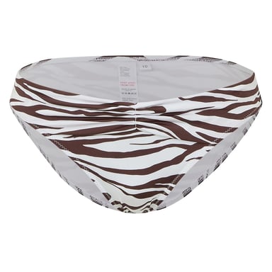 Biba - "Icon" Bikinihöschen für Damen (Braun/Weiß)