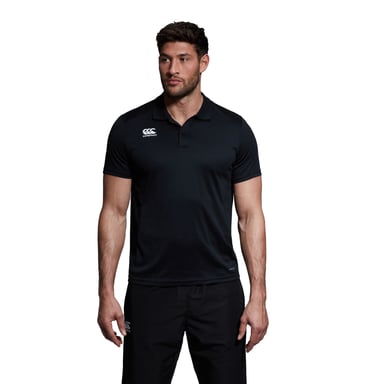 Canterbury - "Club Dry" Poloshirt für Herren (Schwarz)