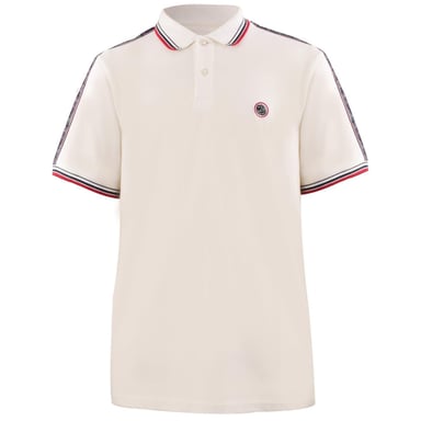 Pretty Green - "Eclipse" Poloshirt für Herren, Regulär, kurzärmlig (Weiß)
