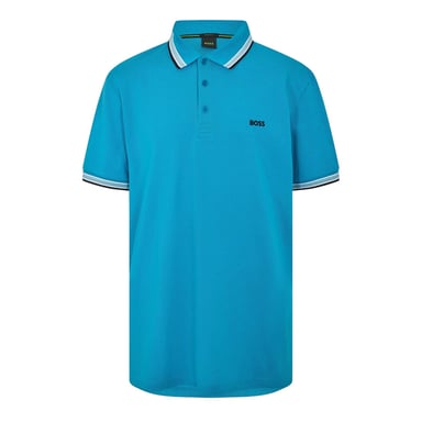 Boss - "Paddy Euro" Poloshirt für Herren (Türkis/Aquablau)
