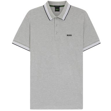 Boss - "Paddy Euro" Poloshirt für Herren (Silber)