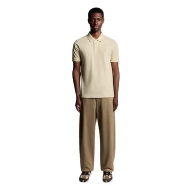 Lyle & Scott - "Superfine" Poloshirt für Herren (Beige)