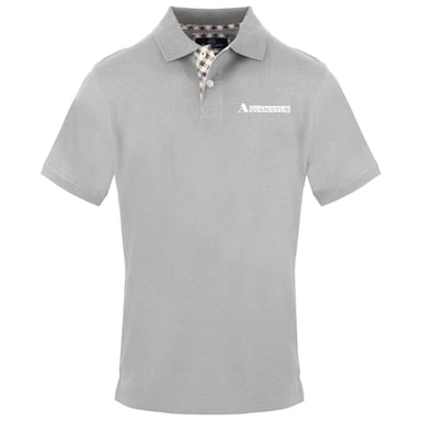 Aquascutum - Poloshirt für Herren, kurzärmlig (Grau)
