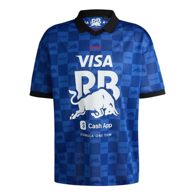 Hugo - "F1 Visa Cash" Poloshirt für Herren (Mittelblau)