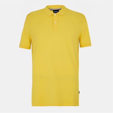 Boss - "Pallas" Poloshirt für Herren, Baumwolle, Regulär (Gelb)