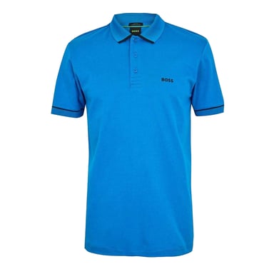Boss - "Paule" Poloshirt für Herren, kurzärmlig (Blau)