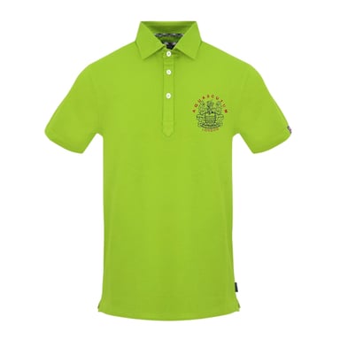 Aquascutum - Poloshirt für Herren, Logo, kurzärmlig (Limone)