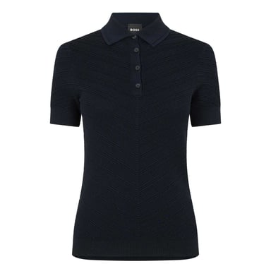 Boss - "Fointa" Poloshirt für Damen, kurzärmlig (Dunkelblau)