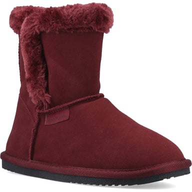 Hush Puppies Ashleigh Suede Women's Bordeaux Slippers