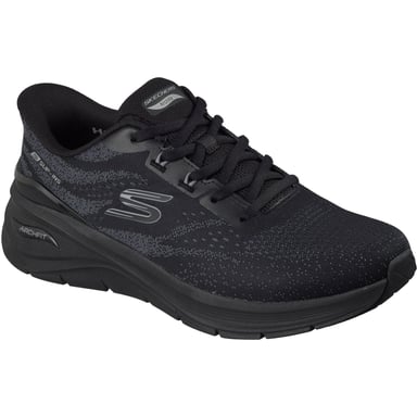 Skechers Arch Fit 3.0 Textile Men's Black Mesh / Tpu/ Black Trim Trainers