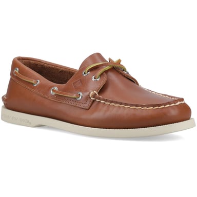 Sperry Authentische 2-Augen-Leder Bootschuhe für Herren in Tan