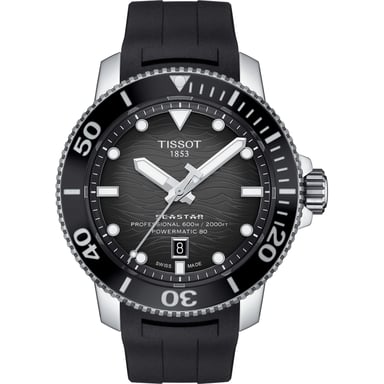 Tissot Seastar 2000 Schwarz Herren Armbanduhr T1206071744100
