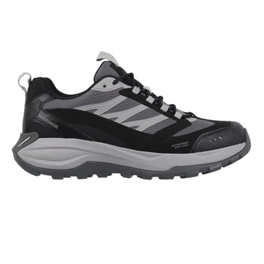 Reebok - "Nano X3" Sneaker für Herren, Leder, Runder Zeh, Flach (Grau/Schwarz)