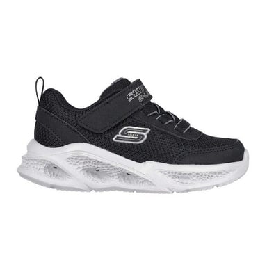 Skechers - "Meteor" Sneaker für Kleinkind, Aufleuchtend (Schwarz/Grau)