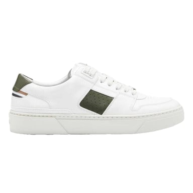Boss - "Gary" Logo Sneaker für Herren, Leder (Weiß)