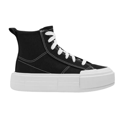 Converse - "Chuck Taylor" High Top Turnschuhe für Kinder, Plattform-Absatz (Schwarz/Weiß)