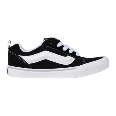 Vans - "Knu Skool" Sneaker für Kinder, Leder (Schwarz/Weiß)