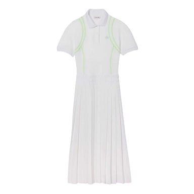 Lacoste - Polo-Kleid für Damen (Weiß)