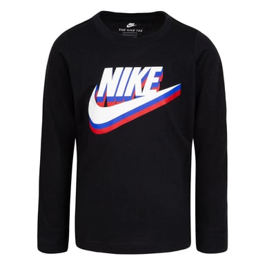 Nike - T-Shirt für Kinder, Langärmlig (Schwarz)