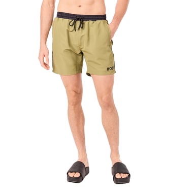 Boss - "Starfish" Badeshorts für Herren (Salbei Blau)