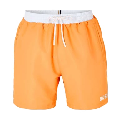 Boss - "Starfish" Badeshorts für Herren (Hellorange)