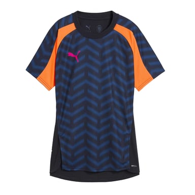 Puma - T-Shirt für Damen, Training (Marine/Orange)