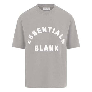 Blank Essentials - T-Shirt für Damen, Übergroßer Boyfriend (Legierung)