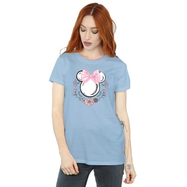 Disney - T-Shirt Schleife für Damen (Babyblau)