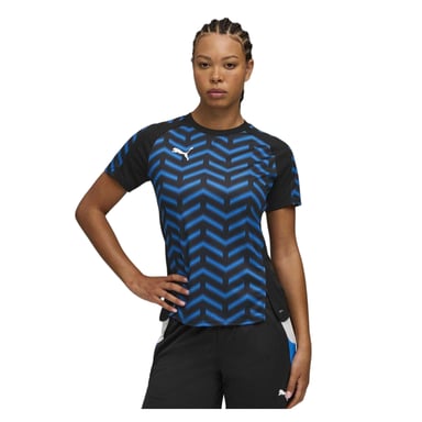 Puma - T-Shirt für Damen, Training (Schwarz/Blau)