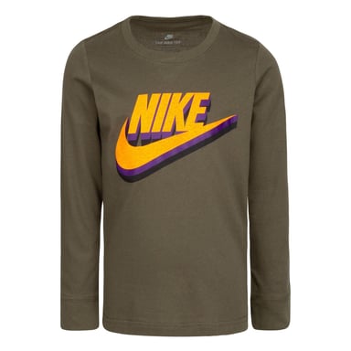 Nike - T-Shirt für Kinder, Langärmlig (Grün)