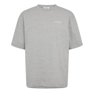 Off White - T-Shirt für Herren (Hellgrau)