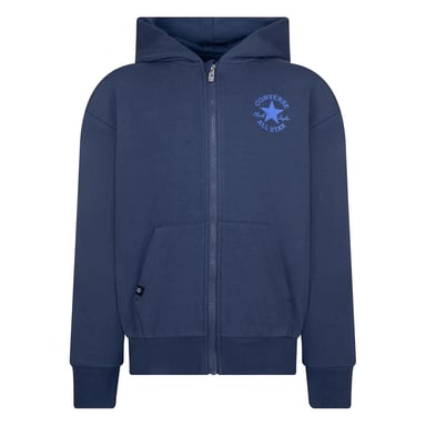 Converse - "Core" Hoodie mit durchgehendem Reißverschluss für Jungen (Marine)